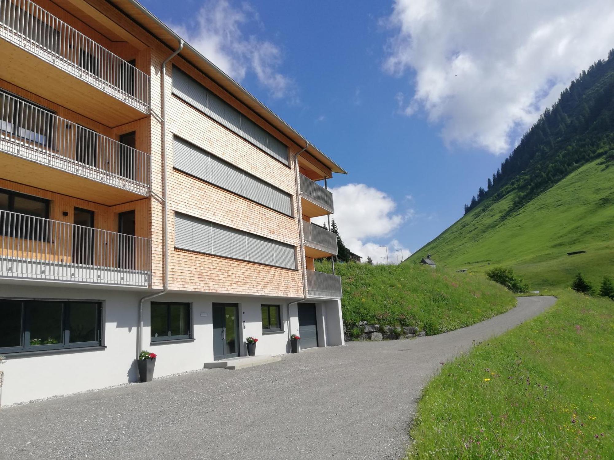 Апартаменты Alpenpanorama Konzett Фашина Экстерьер фото